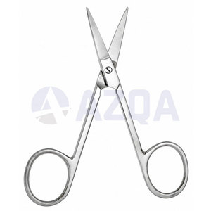 Ciseaux multi-usages en acier inoxydable pour la coupe des ongles, des sourcils et des poils du visage, avec lames tranchantes pour un toilettage professionnel - Product Image 4