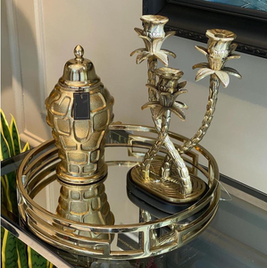 Stylish Home <b>Decoration</b> <b>Tree</b> Style Iron Candle Holder Durable Light Weight Portable Christmas <b>Easter</b> Wedding Uses Handmade - Product Image 3