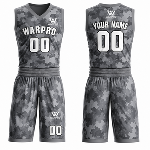 2026 New Arrival Custom Basketball Jersey Set for Men Team Name Number Printed Quick Dry Breathable Sports Uniform <b>Plus</b> <b>Size</b> - Product Image 4