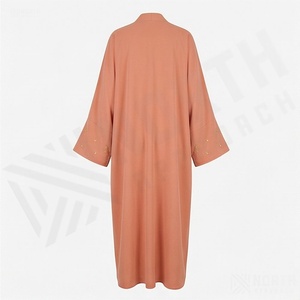 Abaya de qualité supérieure, vêtements islamiques, robe de soirée modeste pour femmes, robe élégante en tissu de mousseline personnalisée pour femmes musulmanes - Product Image 2