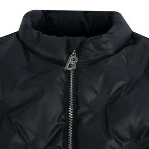 New Winter <b>Men</b> Black Puffer Vest Custom Logo High Quality <b>Warm</b> Sleeveless <b>Jacket</b> - Product Image 3