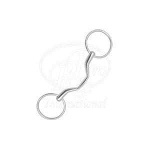 KK Correction Brida de Anillas Sueltas de Acero Inoxidable de 5.5 Pulgadas para Equitación Inglesa - Product Image 5