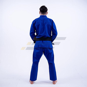 Traje de Jiu-Jitsu Brasileño con Logotipo Personalizado, 100% Algodón, Ropa de Artes Marciales Transpirable con Bordado e Impresión, Uniforme de Fábrica - Product Image 3