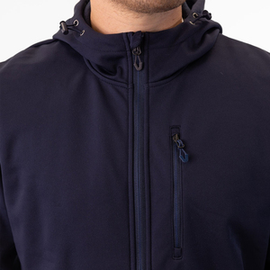 Veste softshell homme, design unique, haute qualité, avec capuche et fermeture éclair, prix bas. - Product Image 5