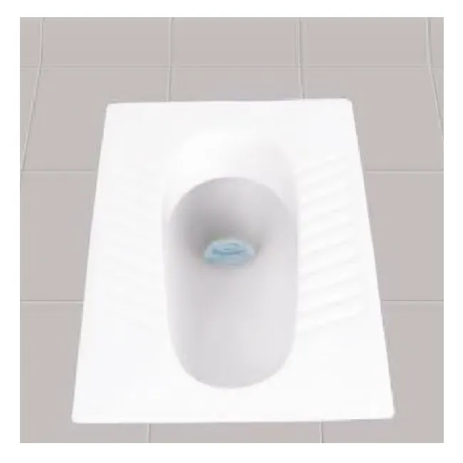 Casserole Orissa standard de fabrication indienne Articles sanitaires pour casserole de toilette montée au sol dans les accessoires de toilette