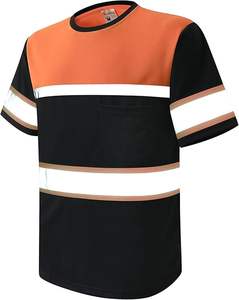 Camisetas Polo de Alta Visibilidad para Hombre, Manga Corta, Ropa de Trabajo Transpirable, Camisetas de Seguridad - Product Image 3