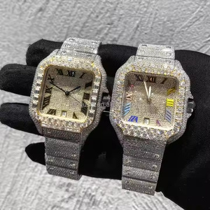 นาฬิกาข้อมือผู้ชาย Steel Crest รุ่น Contemporary ประดับเพชรโมอิสซาไนต์ พร้อมควอตซ์ ดีไซน์แข็งแรงทนทาน ให้ความรู้สึกพรีเมียม - Product Image 2