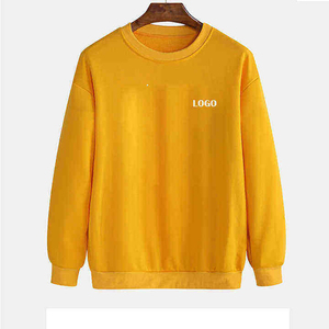 เสื้อสเวตเชิ้ตคอกลมผู้ชาย พิมพ์โลโก้ได้ ผ้าฝ้ายนุ่ม สวมใส่สบาย เหมาะสำหรับใช้ในชีวิตประจำวัน สไตล์สตรีทแฟชั่น ขายส่งจากโรงงาน - Product Image 1