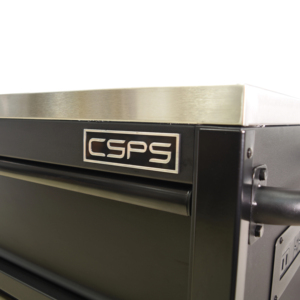 Gabinete de Herramientas CSPS de 52 Pulgadas con 10 Cajones, Cerradura con Llave, Ruedas con Bloqueo, Deslizadores con Rodamientos de Bolas, Acero con Recubrimiento en Polvo, OEM, Carga de 1814 kg - Product Image 2