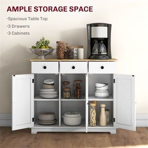 Mobile da Cucina Moderno Indipendente in Legno e Alluminio per Accessori da Cucina o Uso Alberghiero - Product Image 5
