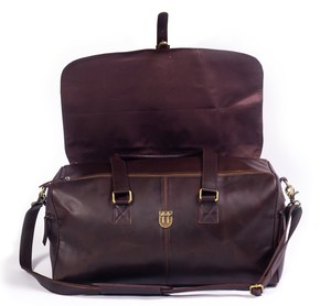 Sac de voyage en cuir vegan de haute qualité avec logo personnalisé, sac de voyage de luxe pour homme, grande capacité - Product Image 5