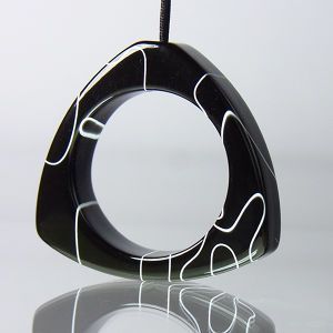 Handmade Women's Resin and <b>Wooden</b> <b>Bangles</b> Crystal Fashion Accessories Jewelry - Product Image 3