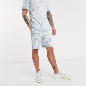 2026 Top Selling Factory-Made Men's Casual Summer Set Comfortable Loose Breathable <b>Elastic</b> Waist Custom Color - Product Image 3
