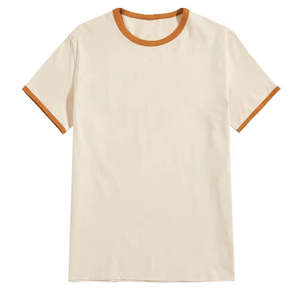 Camiseta de Hombre 100% Algodón Tejido, Impresión Digital con Logotipo Personalizado, 180gsm, Secado Rápido, Antiarrugas, Manga Corta, Estilo Vintage, Venta al Por Mayor - Product Image 1