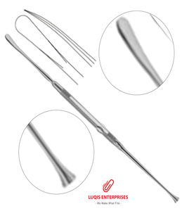 Elevador de Septum Freer, Instrumento Quirúrgico Curvo de un Solo Extremo, Elevador Nasal para Rinoplastia, Herramienta de Acero Inoxidable - Product Image 4