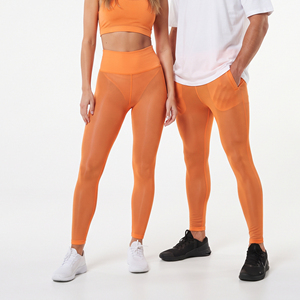 Sheer <b>Mesh</b> See Through <b>Leggings</b> High Waist 100% Polyester Quick Dry Transparent Pants Elastic Waist Night See Through <b>Leggings</b> - Product Image 1