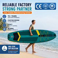 Planche de paddle gonflable portable, capacité 450 lb, pour eaux océaniques, vente chaude, directement de l'usine