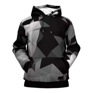 Sweat à capuche imprimé par sublimation pour homme, design personnalisé, léger, respirant, avec cordon de serrage, style décontracté et streetwear. - Product Image 4
