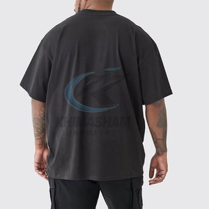 T-shirt pour homme à prix raisonnable, nouveau design, séchage rapide, OEM, haute qualité, polyester/coton, respirant, écologique, décontracté, coupe ample - Product Image 4