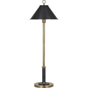 Lámpara de Mesa de Latón Vintage Hecha a Mano con Toque Rústico para Decoración del Hogar - Product Image 1