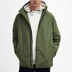 VANEK INTERNATIONAL Unisex Eco-Friendly Winter Color Blocking Hooded Fleece <b>Racer</b> <b>Jacket</b> Zipper Front Waterproof Windproof - Product Image 3