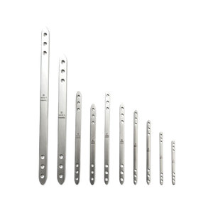 Plaques de chirurgie osseuse vétérinaire à verrouillage pour cicatrisation biologique, plaques de verrouillage en acier inoxydable, implants vétérinaires 2,0 mm - Product Image 1
