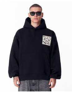 Sweat à capuche de haute qualité 100% coton, style streetwear, anti-rétrécissement, pour hommes, en vente à bas prix - Product Image 5