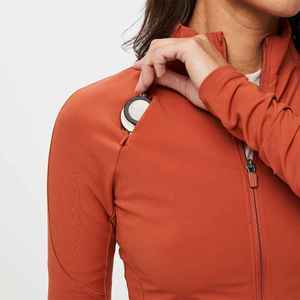 2026 Own Logo Label Brand Fashionable Scrubs <b>Sets</b> Suits Tops Women's Stretchy Soft Hospital Use Nurse Uniform Spandex/Polyester - Product Image 6