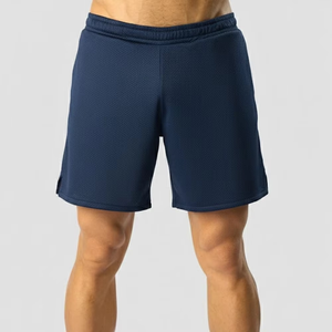 2026 New Arrival Custom Men Mesh <b>Shorts</b> Quick Dry Breathable Gym Running Workout <b>Shorts</b> With <b>Zipper</b> Pockets Low MOQ - Product Image 1