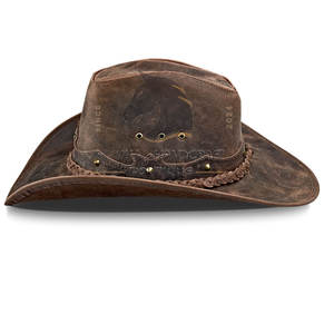 Sombrero de Cuero al por Mayor, Nuevo Estilo, Cómodo, Hecho Profesionalmente, Precio Económico - Product Image 4