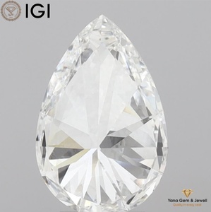 Diamant de laboratoire CVD certifié IGI, couleur E, clarté VVS1, 4,01 carats, forme poire, idéal pour une bague de fiançailles - Product Image 6