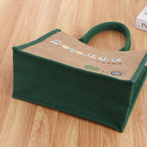 Sac d'emballage en fibre de jute écologique, durable, réutilisable, sac de shopping en fibre naturelle - Product Image 5