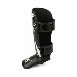 Wholesale Professional Wears Leather Shin Pads For Martial Arts Training Durable Shock Absorption <b>Foam</b> <b>Padding</b> - Product Image 3