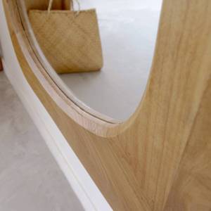 Miroir bio Vandana Optima Vista en bois de manguier Marley - Product Image 3