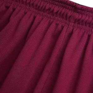 Shorts de basketball pour hommes en polyester peigné, taille élastique, vêtements de sport, couleur unie, imperméables, séchage rapide, respirants - Product Image 2