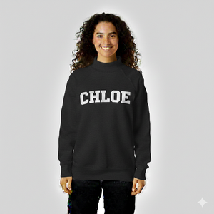 Sudadera de cuello alto para mujer, lista para el invierno, de manga larga, forro polar grueso, ropa casual, proveedor OEM - Product Image 1