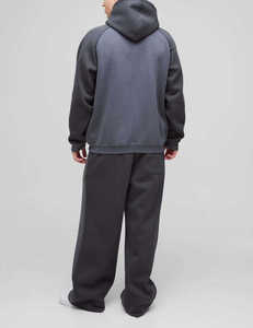 Sudadera con Capucha de Alta Calidad para Hombre, Talla Grande, con Logotipo Personalizado, Ecológica, Transpirable, de Poliéster/Algodón - Product Image 3
