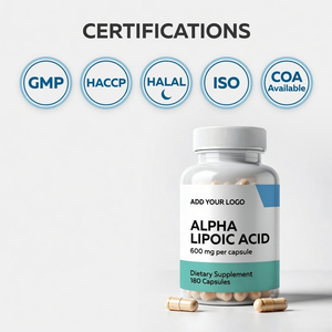 Cápsulas de ALA de Alta Calidad, Suplemento Dietético, Marca Privada OEM - Product Image 6