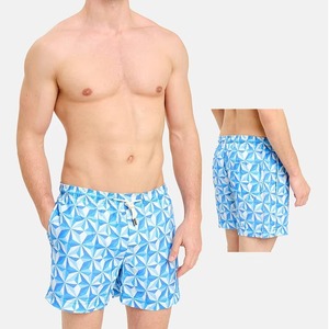 <b>Mens</b> Print Swim <b>Trunks</b> Quick Dry Beach Shorts Summer Board Shorts OEM Wholesale Swimwear Quick Dry Beach Shorts - Product Image 1