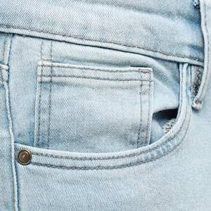 Price Streetwear Canvas Lightweight Casual Slim Fit Straight <b>Jeans</b> Men 100% Cotton Breathable Eco-Friendly Customized - Product Image 5