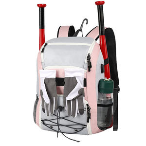 Bagnex <b>Baseball</b> Softball <b>Bat</b> Backpack Nylon Waterproof Lightweight Sports Bag with Fence Hook 50-70L Team Travel Bag - Product Image 1