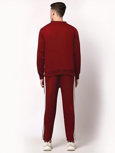 Conjunto Deportivo de 2 Piezas al por Mayor, Chándal Vintage de Poliéster con Lavado Ácido para Hombre, Sudadera y Pantalones Deportivos - Product Image 5