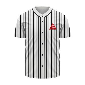 Camiseta de Béisbol para Hombre de Buena Calidad, Totalmente Personalizable, Superventas, Antiarrugas, Transpirable, Antibacteriana, de Secado Rápido - Product Image 6