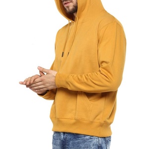 High Quality Men's Fashion Heavy Pullover Hoodie With Drawstring Men's Hooded Pullover Customizable Sweat Shirt - Product Image 3