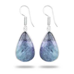 Natural raw gemstone Wholesale Luxury <b>Bridal</b> Jewelry Dangle Stud <b>Wedding</b> Earring Jewelry kammererite earrings Gemstone Earrings - Product Image 3