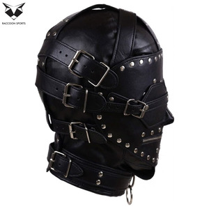 Máscara de Cuero Sintético Premium con Tachuelas 2026, Capucha de Cuero Sintético para Disfraces, Ropa de Club, Ropa de Fiesta, para Hombres y Mujeres - Product Image 6