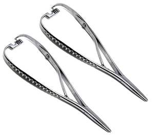 คีมจับเข็มมัติวีแบบแมนนวลคุณภาพสูง คีมเย็บไหมผ่าตัดทางทันตกรรม สแตนเลสสตีล ใช้ซ้ำได้ - Product Image 1