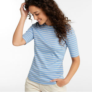 Womens relaxed fit T shirt soft cotton casual everyday wear stylish <b>comfort</b> top for effortless fashion looks - Product Image 4