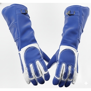 Welding Safety <b>Gloves</b> Heat Resistant Leather <b>Gloves</b> for Industrial Work and Heavy Duty Protection - Product Image 3