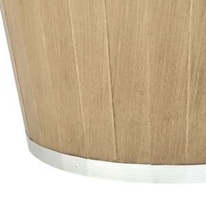 Vasi per Piante a Forma di Botte di Whisky da 11,81 Pollici, Set di 4 Grandi Vasi Decorativi in Plastica con Fori di Drenaggio - Product Image 1